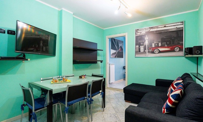 Riva Ligure Apartment | Nice apartment for 5 people with WIFI, TV, terrace and parking