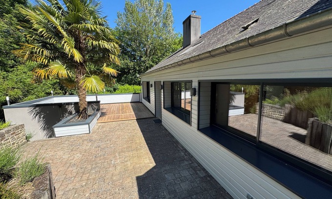 Dinan Cottage | Nice cottage in the heart of the forest with direct access to Dinan harbor.
