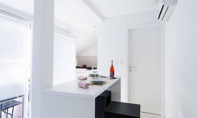 Pakostane Apartment | No5 Town-view Attic Studio
