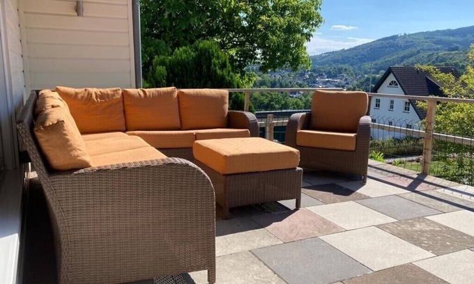 Elleringhausen House | Non smoking family house near Willingen with panoramic view, pets welcome