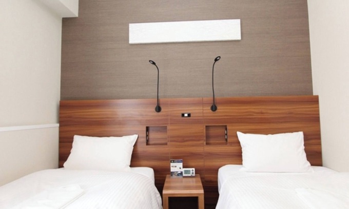 Aomori Hotel | Nonsmoking Economy Twin Room Room only Smile /Aomori Aomori