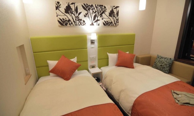 Chitose Hotel | Nonsmoking Moderate twin 18 square meters|Relax/Chitose Hokkaidō