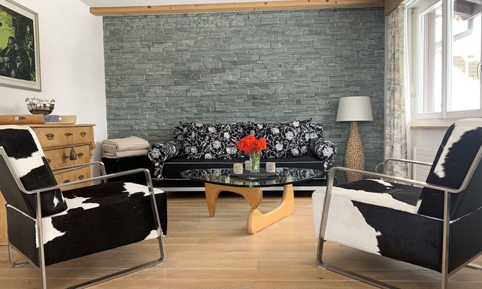 Grindelwald Apartment | Nordic style appartment, view to the Eiger north face max. 4 people