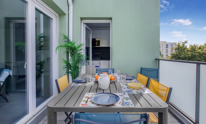 Le Lavandou Apartment | Nouvelle Ère - Appt à moins d’un km de la plage
