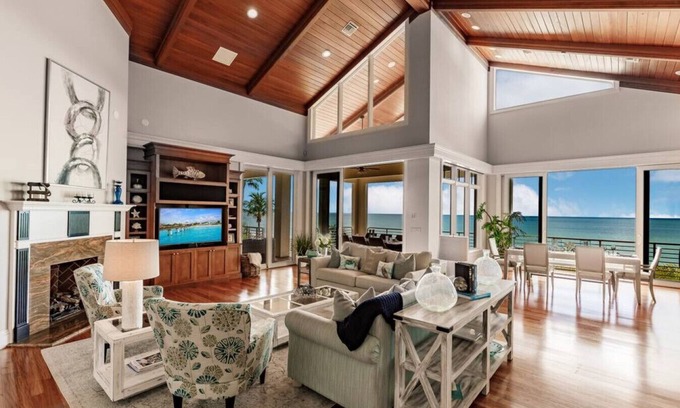 Bonita Springs House | NoworNever - Breathtaking Views on Double Lot Beachfront Home
