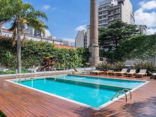 Almagro Apartment | Nuevo y lujoso departamento en Palermo - Edificio 5 ⭑ Pileta, Gym, parrilla, plaza de niños, cancha de fútbol & Garage