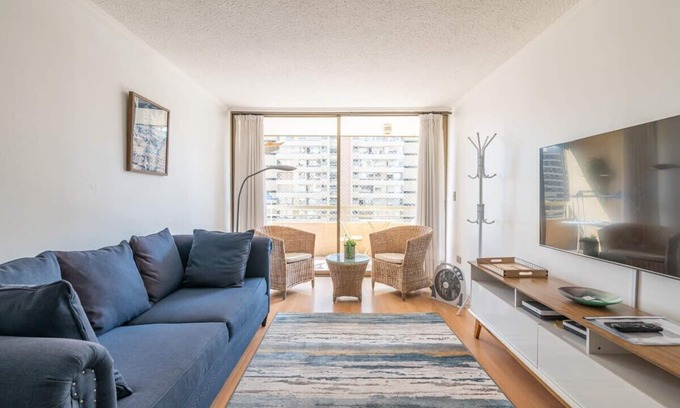 Las Condes Apartment | Oasis Citadino 2D 2B & Wifi