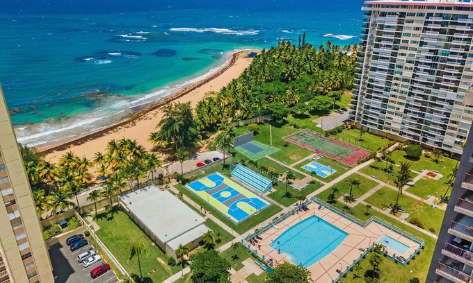 Vilomar Condo | Ocean-Front, Family-Friendly Condo in Playa Azul, Luquillo. Sleeps up to 8!