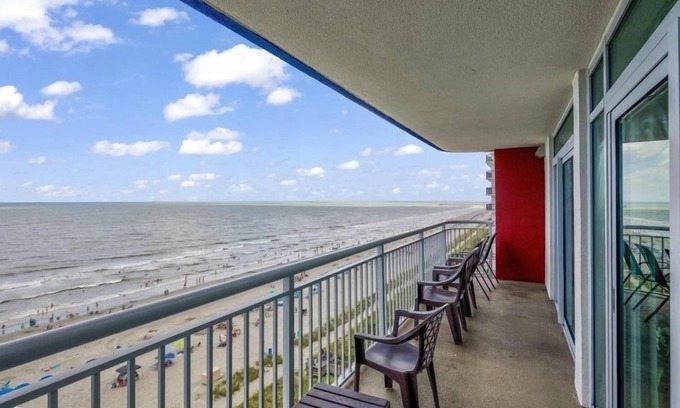 Myrtle Beach Condo | OCEAN FRONT....Grand Atlantic Resort 1002 ESCAPE!