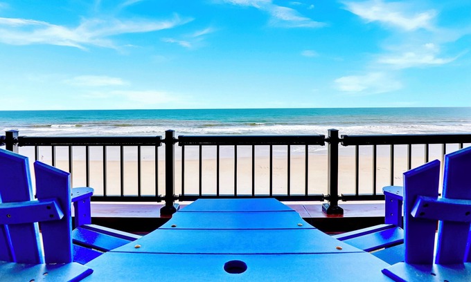 Cape Island Condo | Ocean Front; Top Floor; Two Master Suites; Corner Unit; Single Floor; Elevator