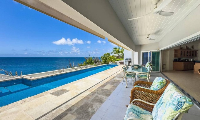 Cotton Valley Villa | Ocean’s Edge Villa - Cliffside 3Br Villa