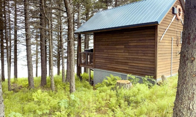 Anchor Point Cabin | Ocean-view Cabin on the Anchor Point Bluff
