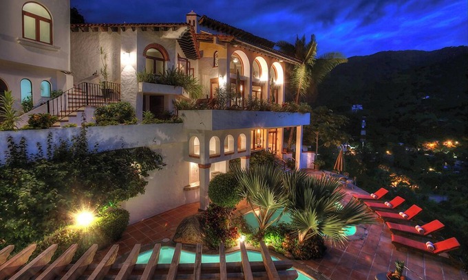 South Shore Hotel Area Villa | Ocean View Puerto Vallarta Villa Overlooking Mismaloya Beach