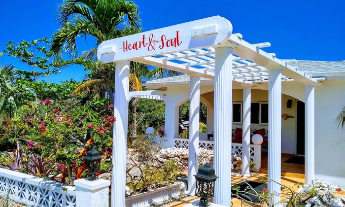 Governor's Harbour House | Ocean Views, Private Pool, and Lush Botanical Garden
