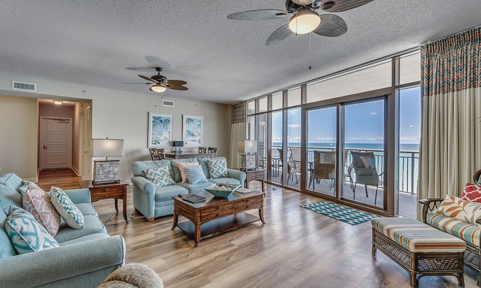 Windy Hill Condo | · Oceanfront 5 BR, Huge Kitchen, W&D, Pools, Spa & More!