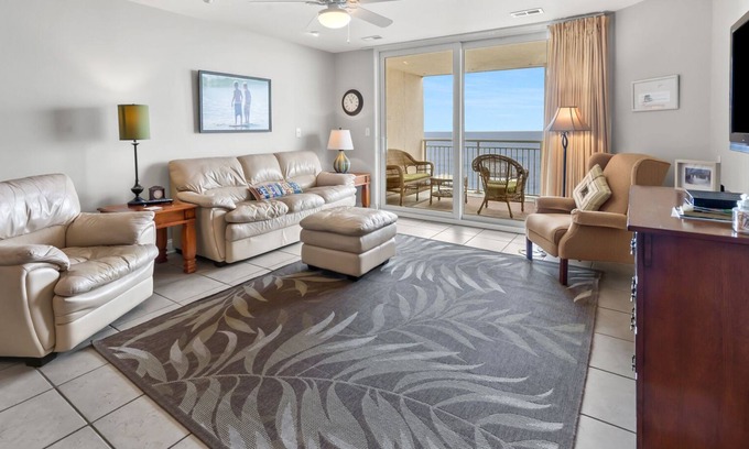 North Myrtle Beach Condo | Oceanfront Condo w/Stunning Views, Updated Kitchen/Baths--rental in popular Cherry Grove Beach
