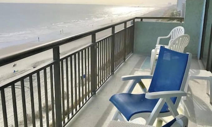 Myrtle Beach Condo | OceanFront Condo with Dolphin Views - 2bd/2ba Myrtle Beach 11801
