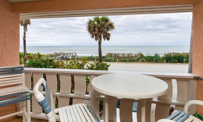 Indialantic By The Sea House | Oceanfront, Dog & Family Friendly, sleeps up to 5 in a small beach town.