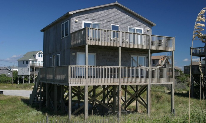 Frisco House | Oceanfront, Dog-Friendly House w/Central AC, Free WiFi, Shared Pool, Private W/D