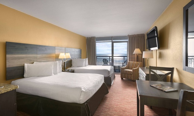 Myrtle Beach Resort | Oceanfront Guest Room w/Great View + Official On-Site Rental Privileges