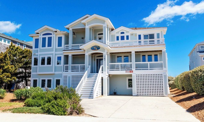 Carolina Dunes House | OCEANFRONT, Ocean Views, Pool, ELEV, H Tub, Dogs Welcome, CD1, A Great Place
