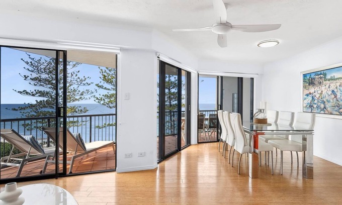Coolum Beach Apartment | Oceanfront Unit 8 The Rocks