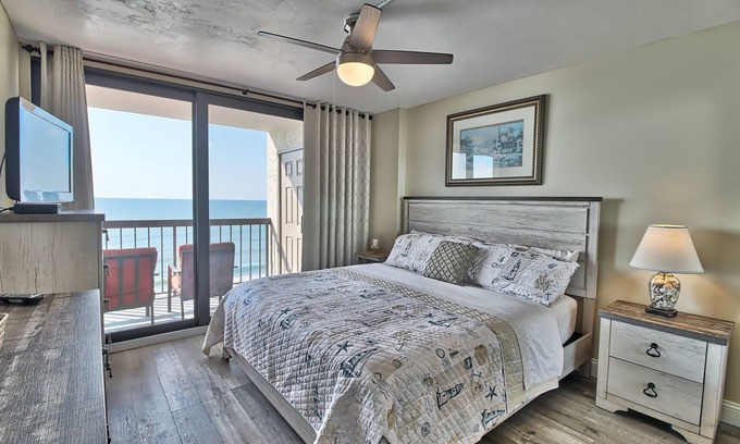 Windy Hill Condo | Oceanfront Waterpointe1 1003-3b/2b-Sleeps 6-Balcony-WIFI-TV-Pool-Family Friendly