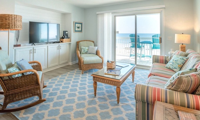 Kure Beach Condo | Oceanfront with Multiple Pools and Hot Tub - Ocean Dunes 2001