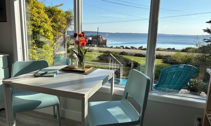 Mill Cove Apartment | Oceanview Escape for Two, Steps from the Water - The Seanery Cottages