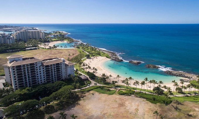 Ko Olina Condo | Oceanviews: Ko Olina Ocean Tower: 2 units, 10th & 5th floors, sleeps 14 total.