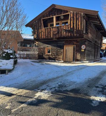 Lauterbach Ski Chalet | Old barn, hay outside, new inside