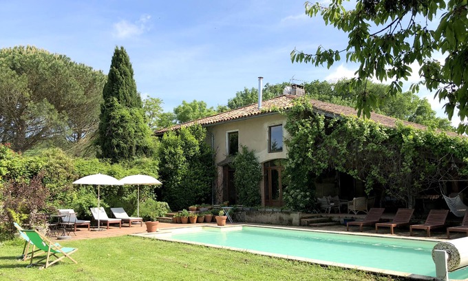 LIsle-en-Dodon House | OLD FARMHOUSE WITH GITE AND POOL 15-20 GUESTS