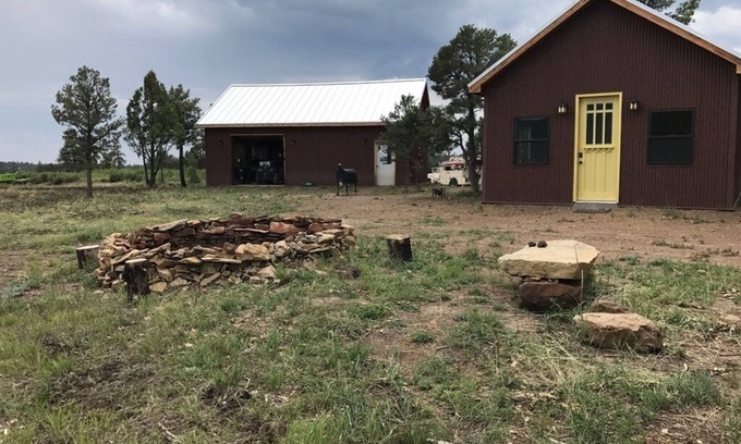 Raton Cabin | Old Raton Pass Base Camp Cabin with Loft Northern New Mexico Mountain Ranch on Colorado Border by RedAwning