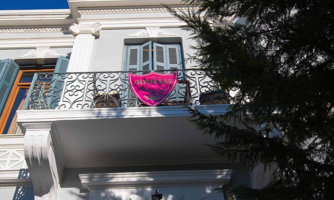 Mytilene Apartment | Olympias Mansion Double Room with Balcony 104