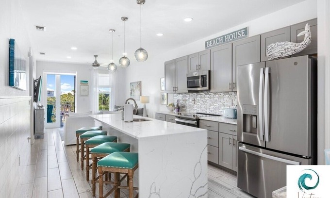 Gulf Place Condo | On Beach Time - New Construction - Deeded Beach Access/3 Pools