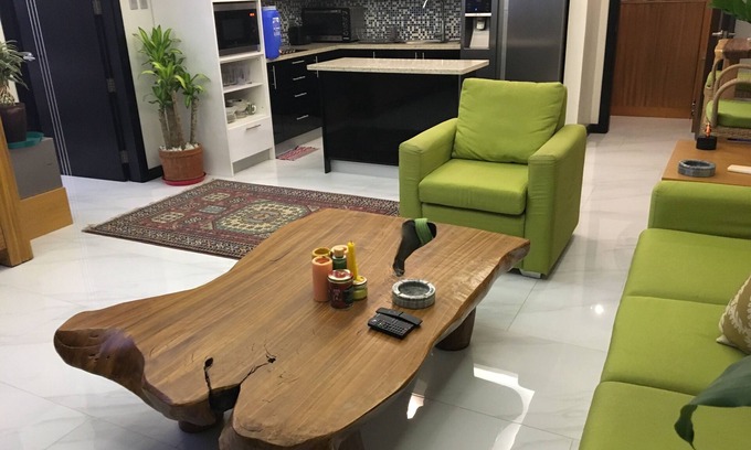 Malabanias Condo | one bedroom, 82 sq. mts., furnished nicely, W/D, freezer w/icemaker,King bed