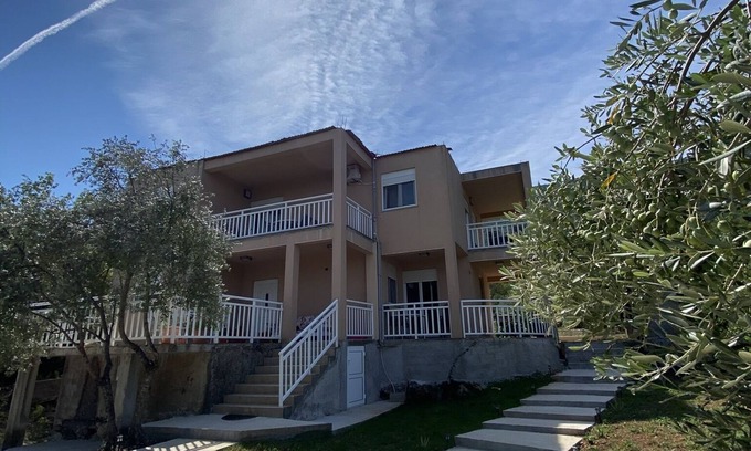Orebic Apartment | One bedroom apartment with balcony and sea view Cove Osobjava, Pelješac (A-21944-b)