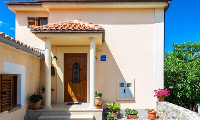 Porat Apartment | One bedroom apartment with air-conditioning Porat, Krk (A-20441-b)
