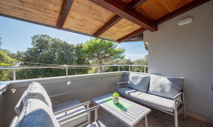 Silba Apartment | One bedroom apartment with terrace Silba (A-17603-a)