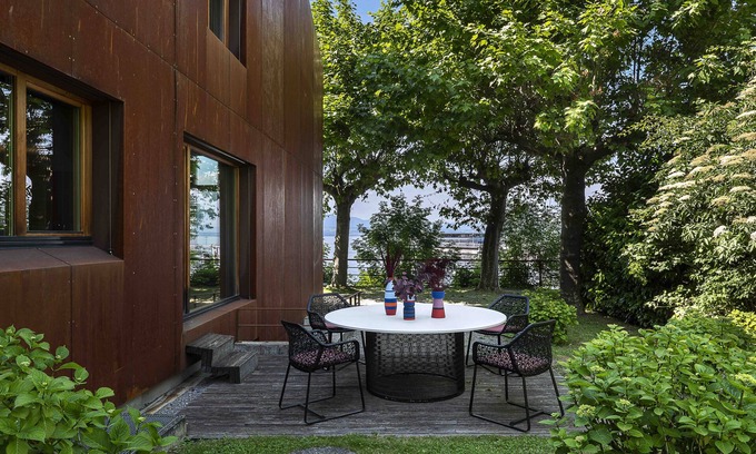 Thonon-les-Bains Villa | Otoctone.Thonon - Architect's waterfront house