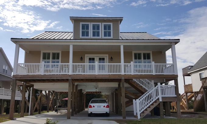 Long Beach House | Our Home Away From Home! Large home with private pool and elevator!