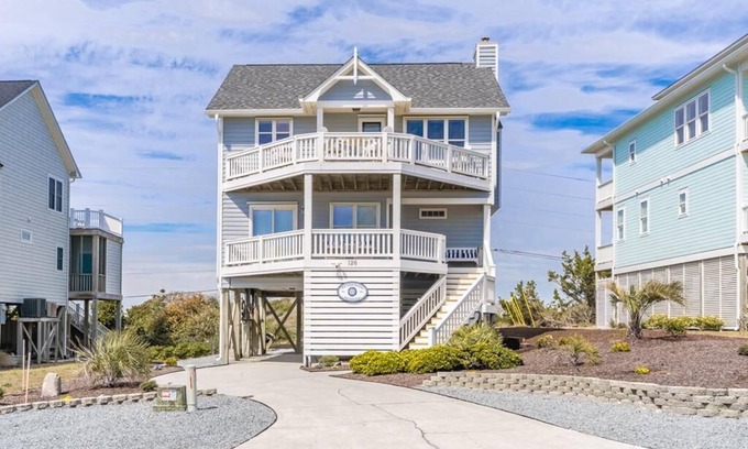 Village of Stump Sound House | Our Little Seacret - Gorgeous 3BR Home; Easy Beach Access! Community Pool!