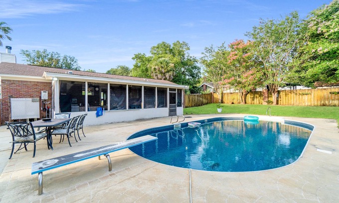 East Pensacola Heights House | Over The Hill By The Bayou- New Listing in Pensacola Heights with Pool!