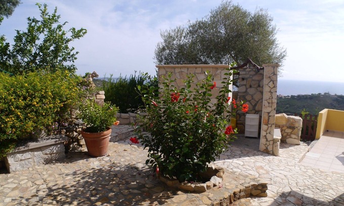 Costa Rei Villa | Overview On Mount Nai, veranda, BBQ, parking space. Discounted ship tickets, Wifi