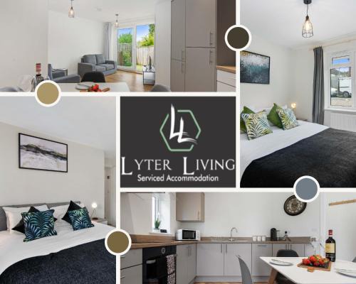 Botley Apartment | Oxford-Hawthorn-with-free-parking-2bed-2bath-by-Lyter-Living