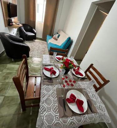 Aviacao Apartment | Pé na areia - 1dorm- 5 Hospedes -Garagem - wi fi - próximo a quiosques 7 Bairro Aviação