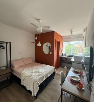 Caicaras Apartment | Pôr do Sol - Studio próximo a UFMG, Mineirão, Pampulha, Centro