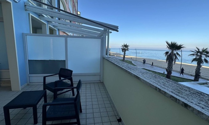 Loreto Apartment | P046 - Porto Recanati, wonderful sea front three-room apartment
