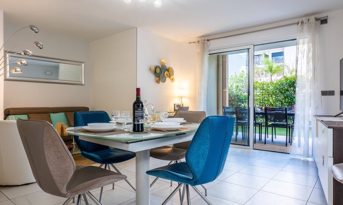 Pointe Croisette Apartment | Palm Beach - swimming pool - beach at few steps