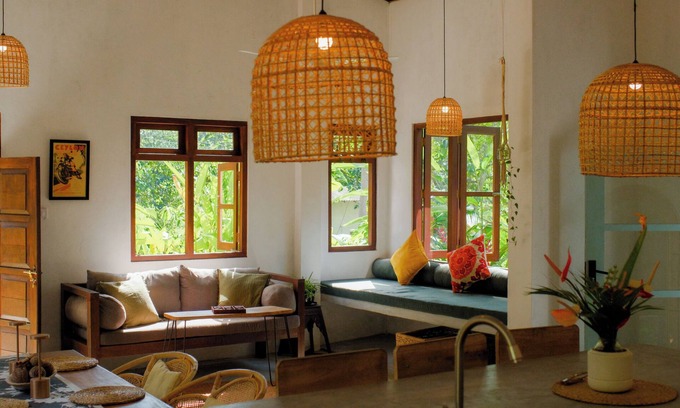 Unawatuna Villa | Palm& Maple private 2-bedroom villa in Talpe, Sri Lanka.